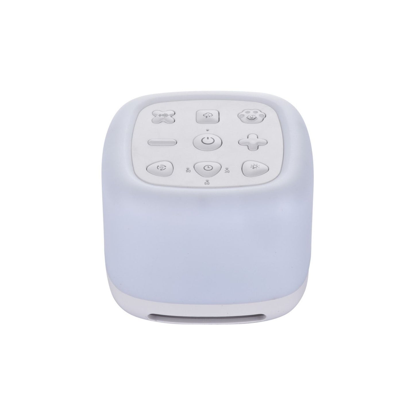 GOMINIMO White Noise Machine with Night Light and 40 Soothing Sounds for Sleeping (White)